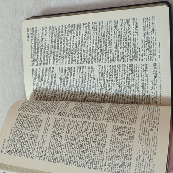 Black Leather Holy Bible - Picture 3 of 5